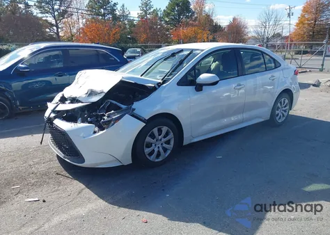 2020 Toyota Corolla Le z USA, uszkodzony, nr VIN JTDEPRAE9LJ056176